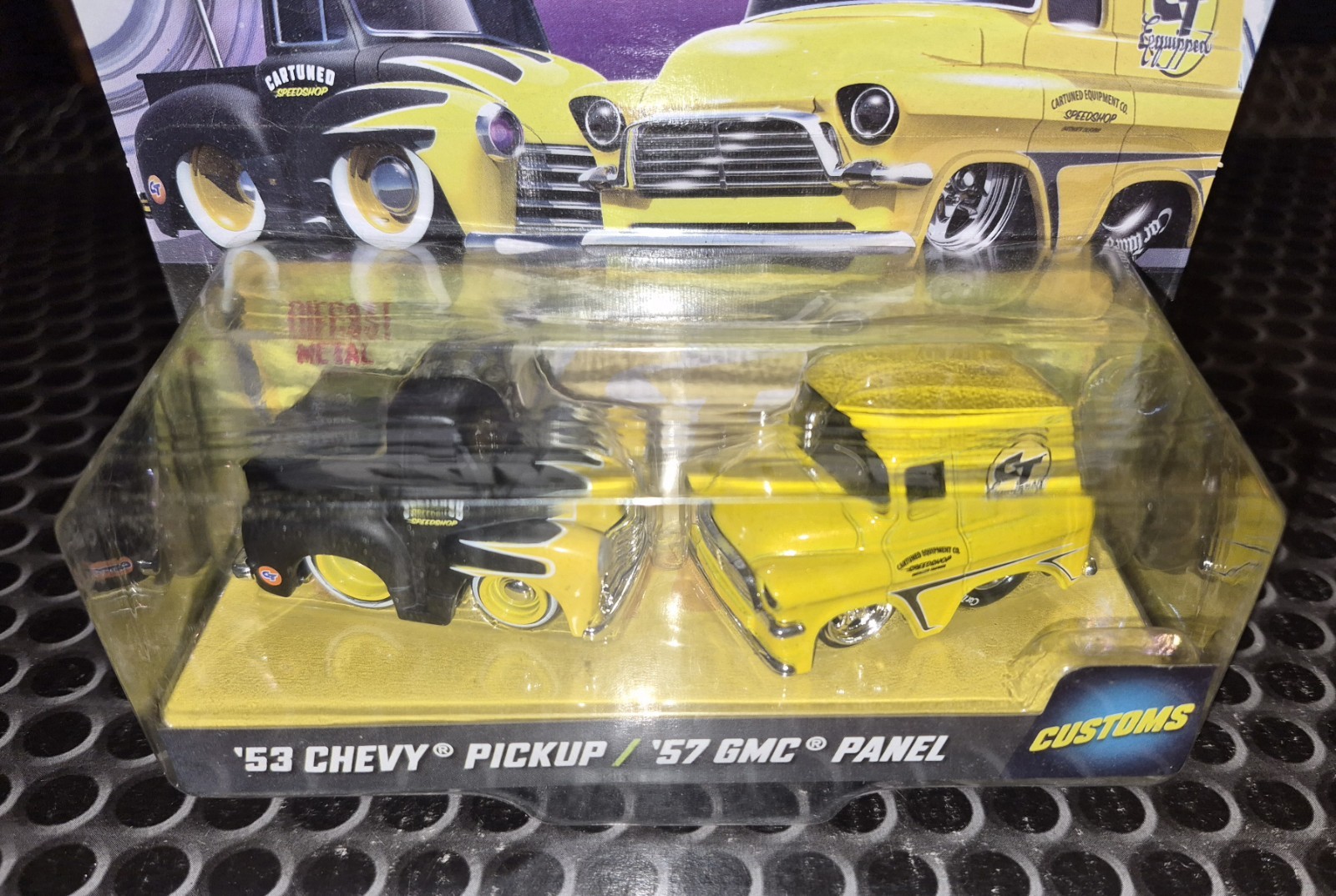2 Pack: Car Tuned Speedshop: Customs – ’53 CHEVY PICKUP & ’57 GMC PANEL Series 3