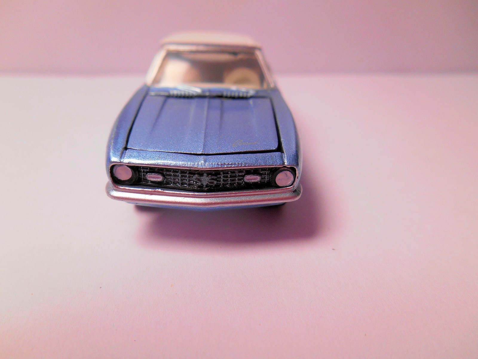 CLASSIC LIGHT BLUE 1968 CHEVROLET CAMARO JOHNNY WHITE LIGHTNING CHASE CAR