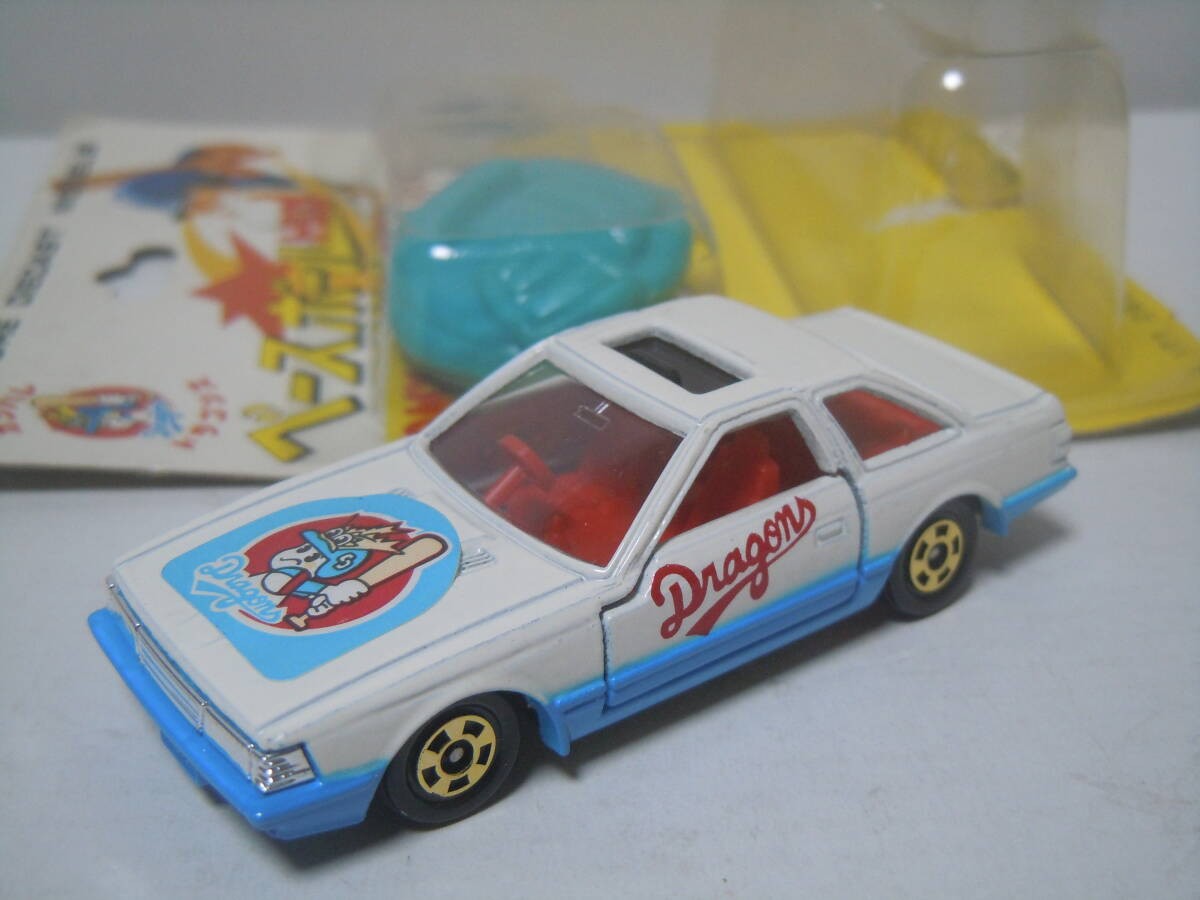 ☆Baseball Tomica 5-2-10 Soarer 2800GT (White/Light Blue – Chunichi Dragons)