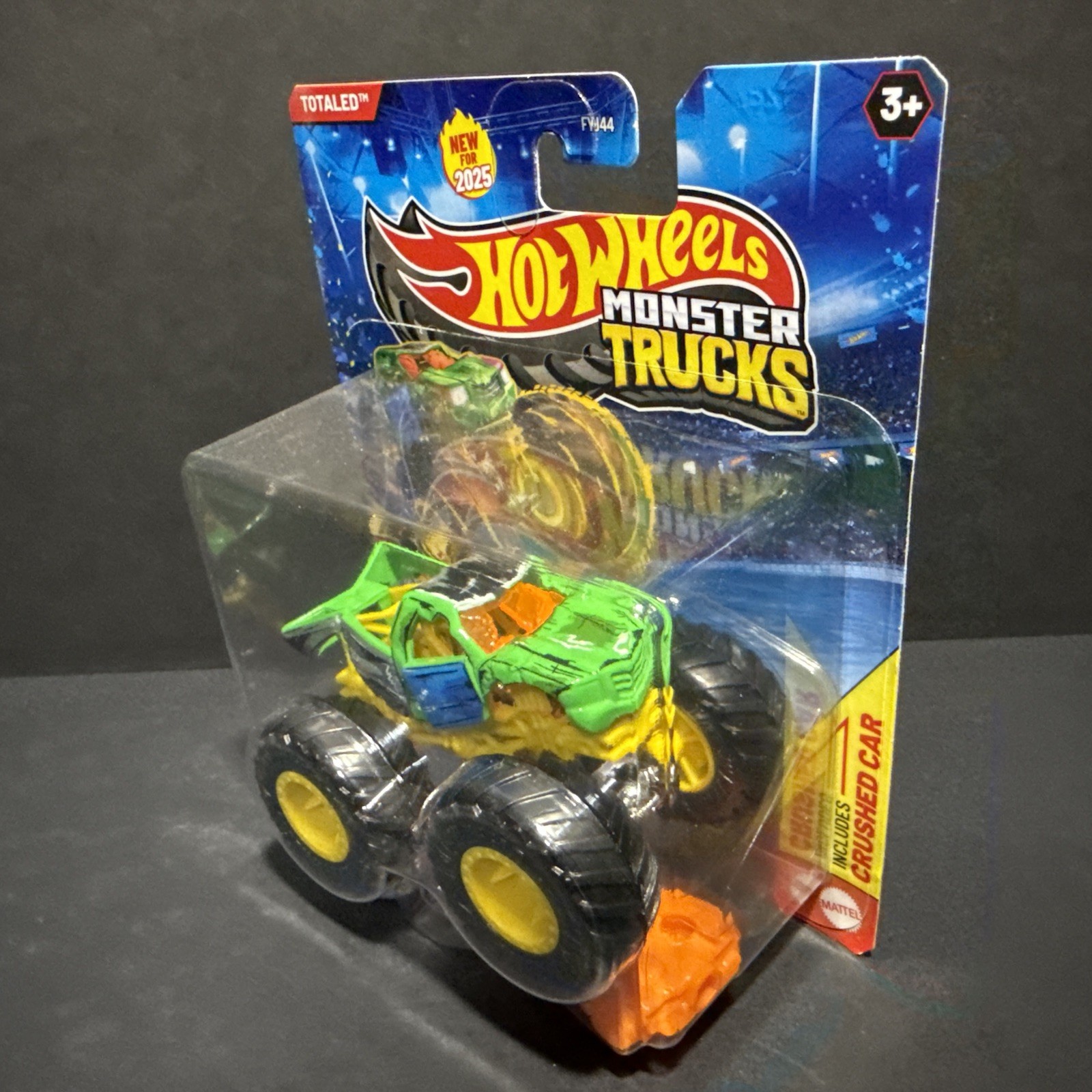 Hot Wheels Monster Truck 1:64 Diecast Vehicle – Totaled 2025 Totally Tooned NEW