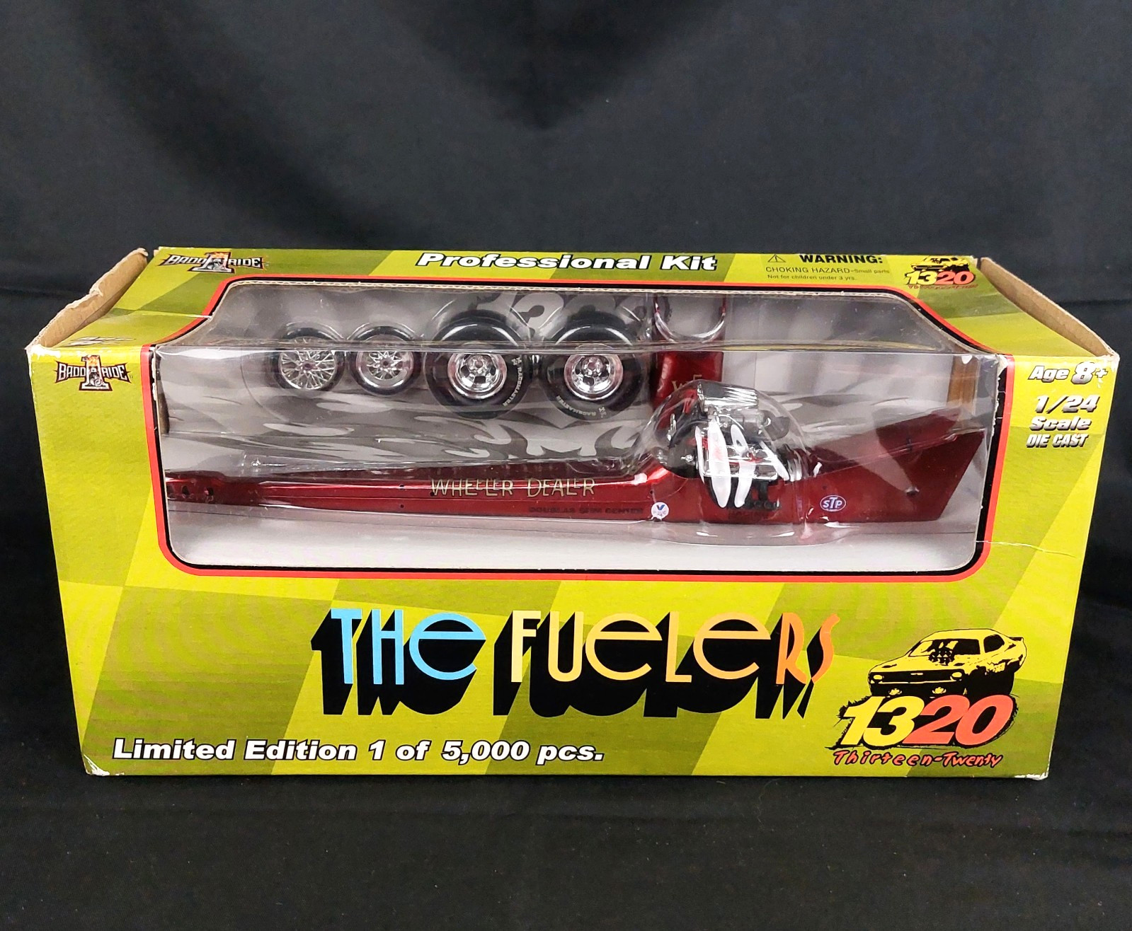 1320 The Fuelers 1:24 Bruce Wheeler Dealer Top Fuel Dragster Model Kit 1/5000