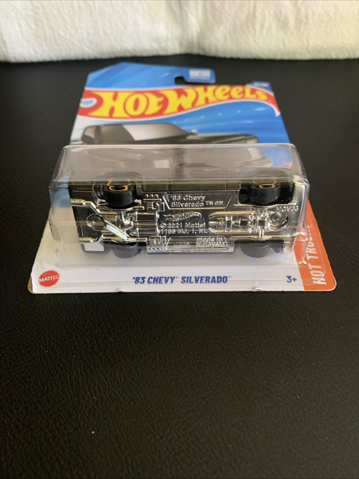 New Hot Wheels 2025 ’83 Chevy Silverado Black #157/250 HOT TRUCKS 9/10
