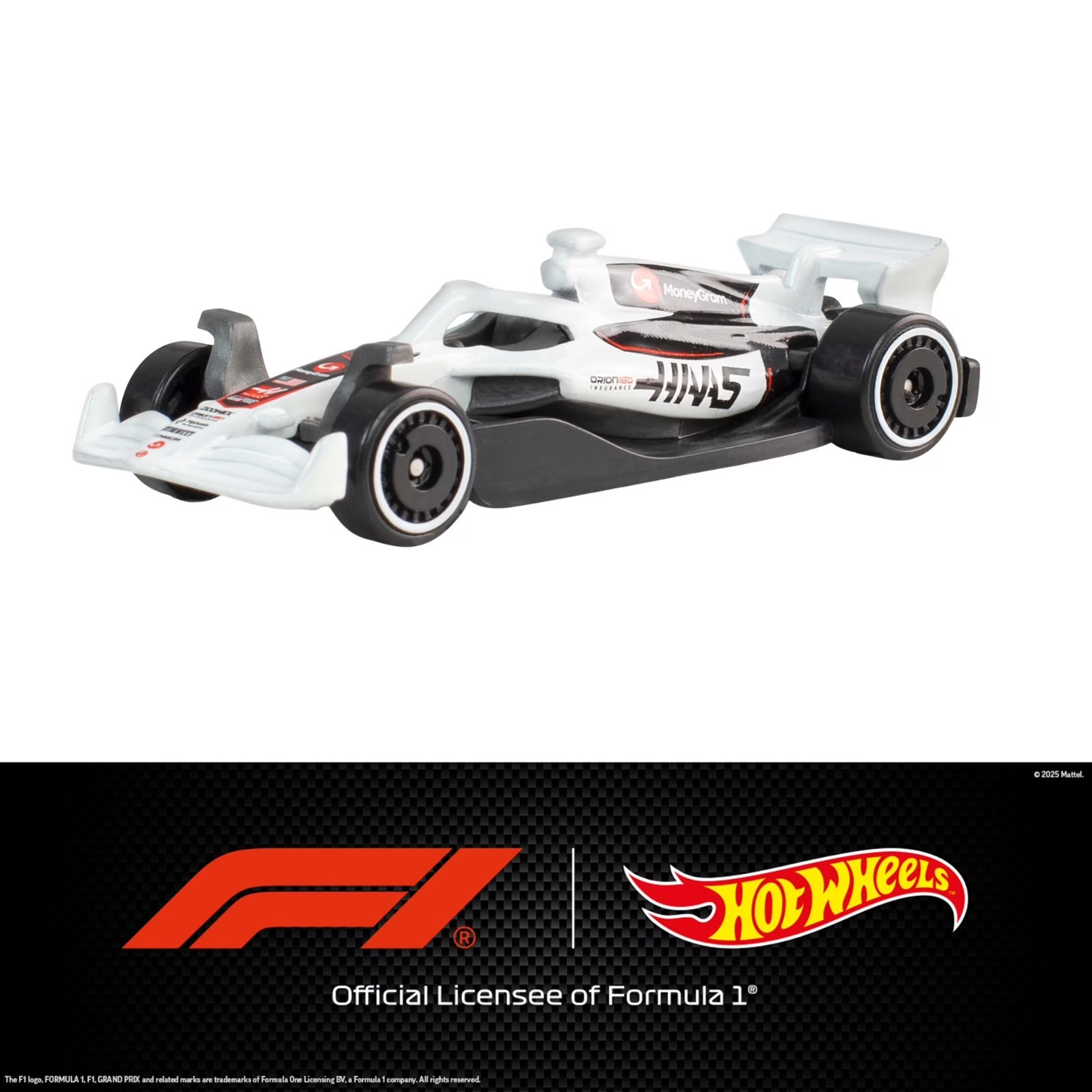 Hot Wheels Formula 1 Racing Cars 5-Pack, Set of 5 Die-Cast Toy F1 Cars in 1:64