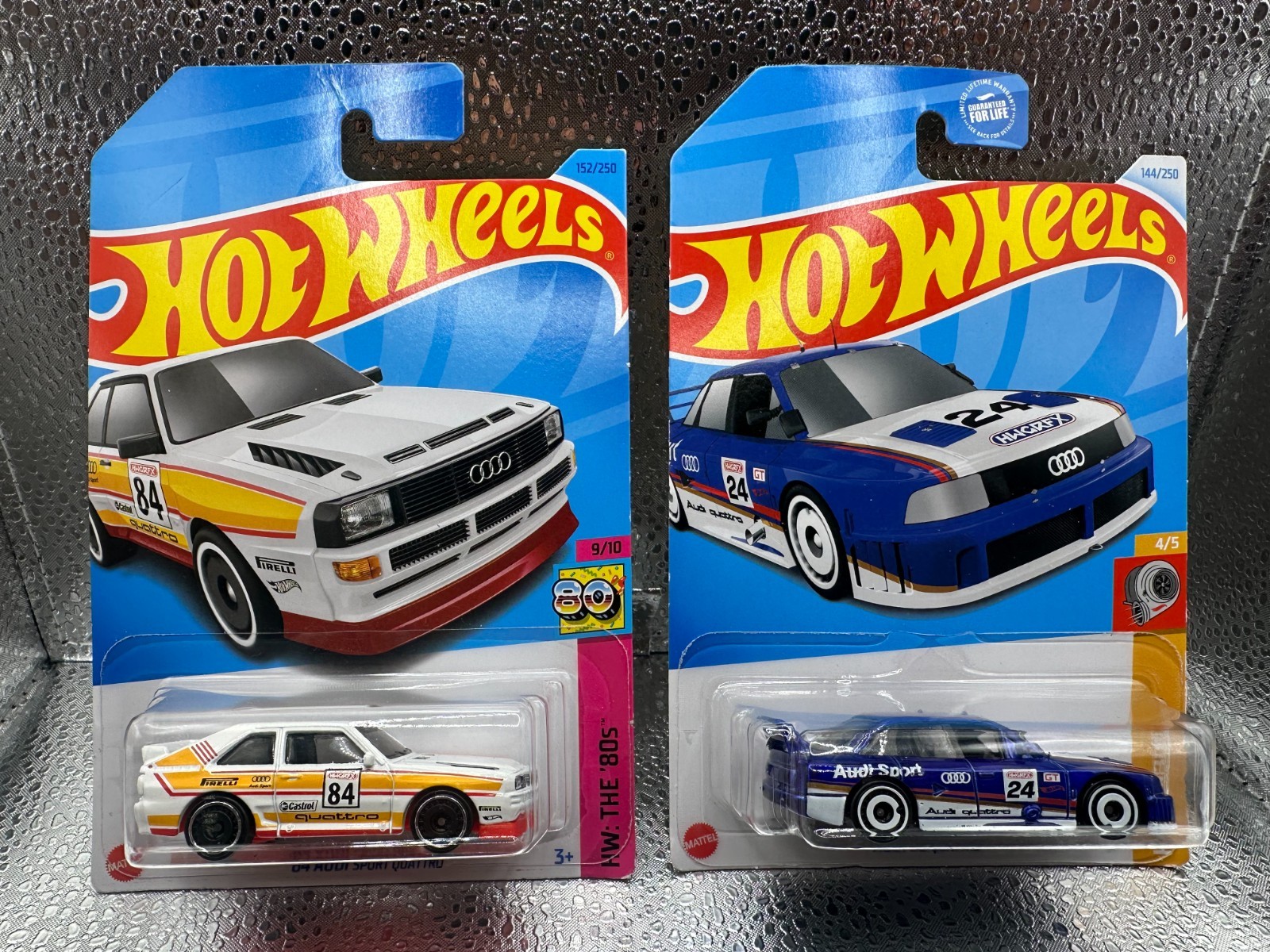Hot Wheel Audi RS 6 Avant, Sport Quattro 94 Audi Avant, ’87 Audi Quattro Lot of8