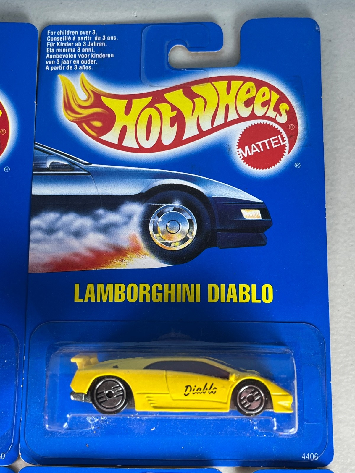 Vintage Hot Wheels Blue Card Lot Vector Diablo Sol-Aire Pipe Jammer 6pc