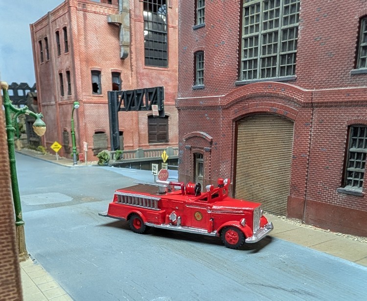 1/87 HO Scale Custom Built 1955 Ward LaFrance Fire Pumper 3D Printed Resin Model