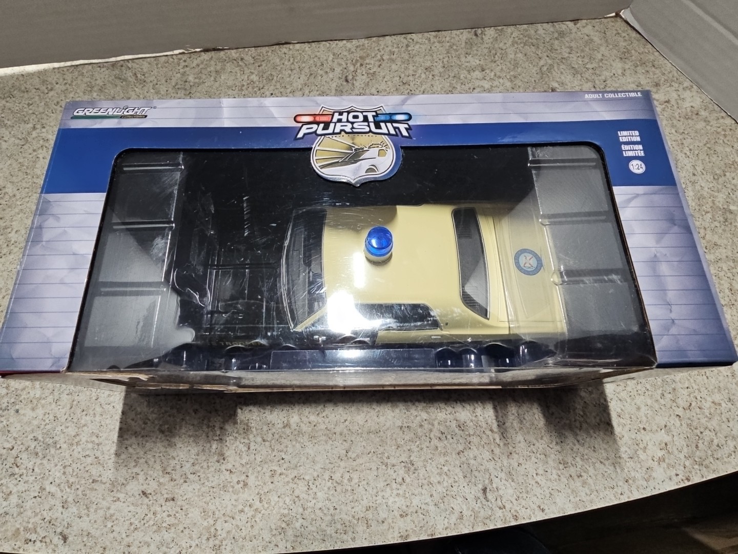 Greenlight Hot Pursuit 1978 Plymouth Fury Fl. Hwy. Patrol 1:24 Diecast Series 1
