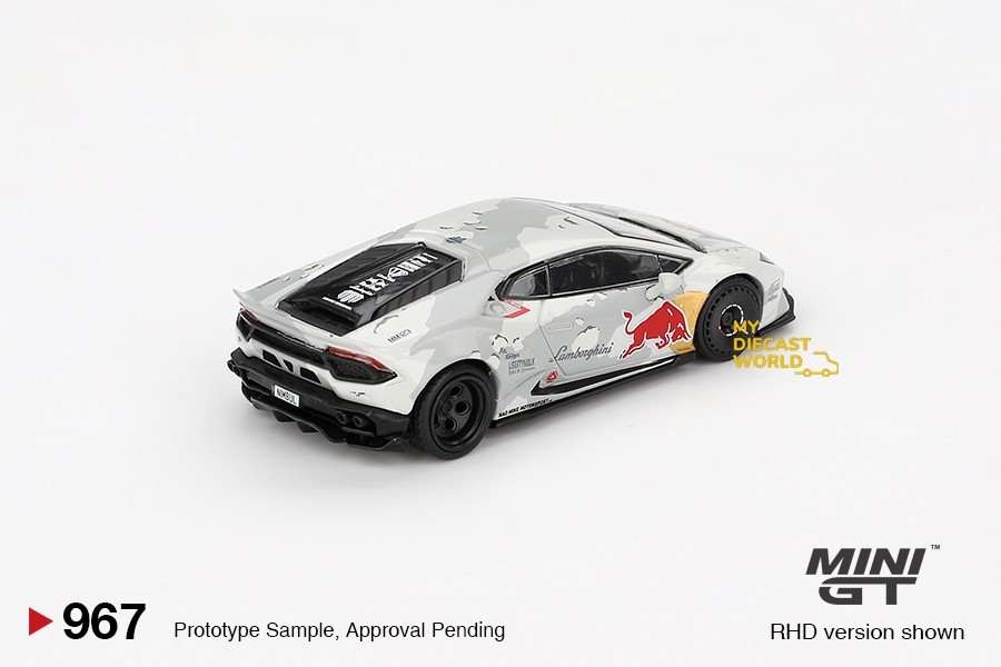 1:64 Mini GT #967 Lamborghini Huracan LB-WORKS ver. 2 Mad Mike NIMBUL MGT00967