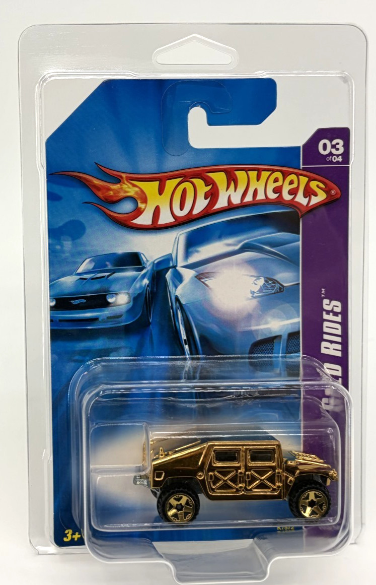 Hot Wheels 2007 Gold Rides 03 0f 04 Humvee 055 / 180 1:64