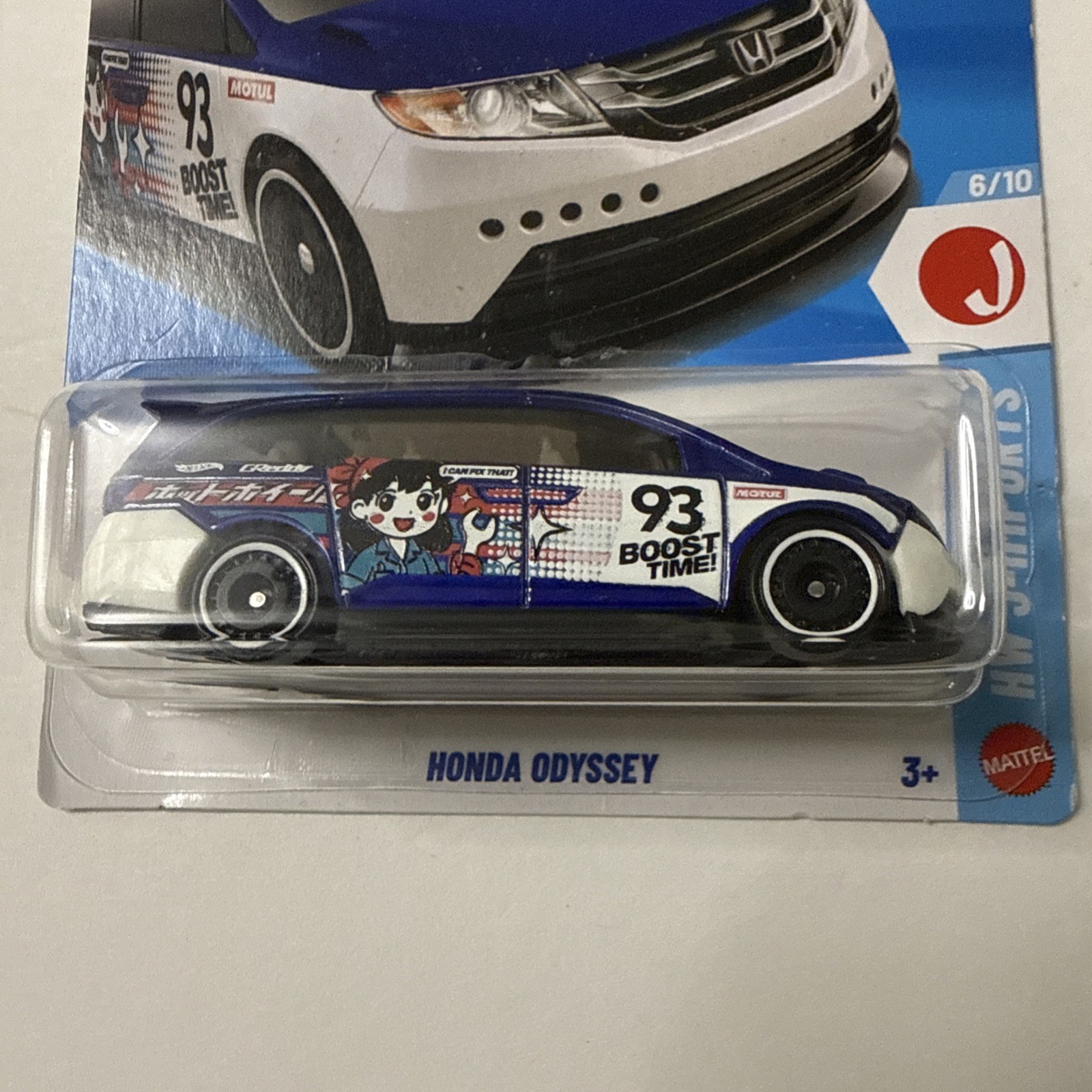 2026 Hot Wheels Honda Odyssey (#6/10) J-Imports Series *NIP