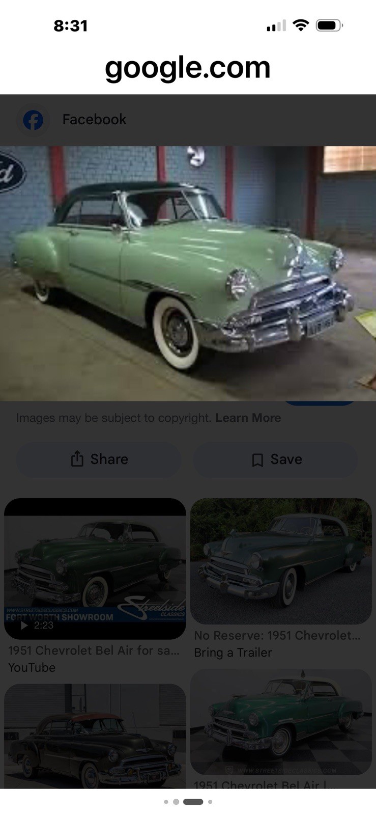 “U.S.A.Models”byMotor City USA(1/43)1951 Chevrolet BelAir 2-Door Hardtop(USA-4)