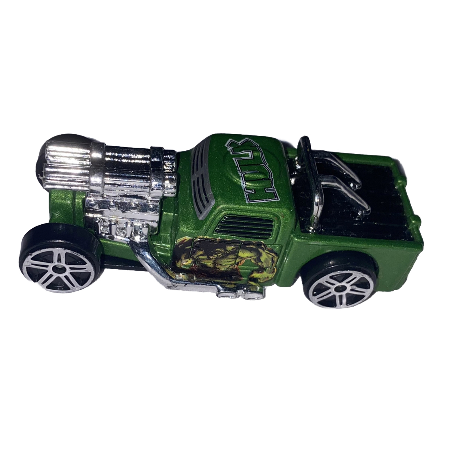 Maisto Leadslinger Marvel Hulk Street Rod Pickup Green Die Cast 1:64