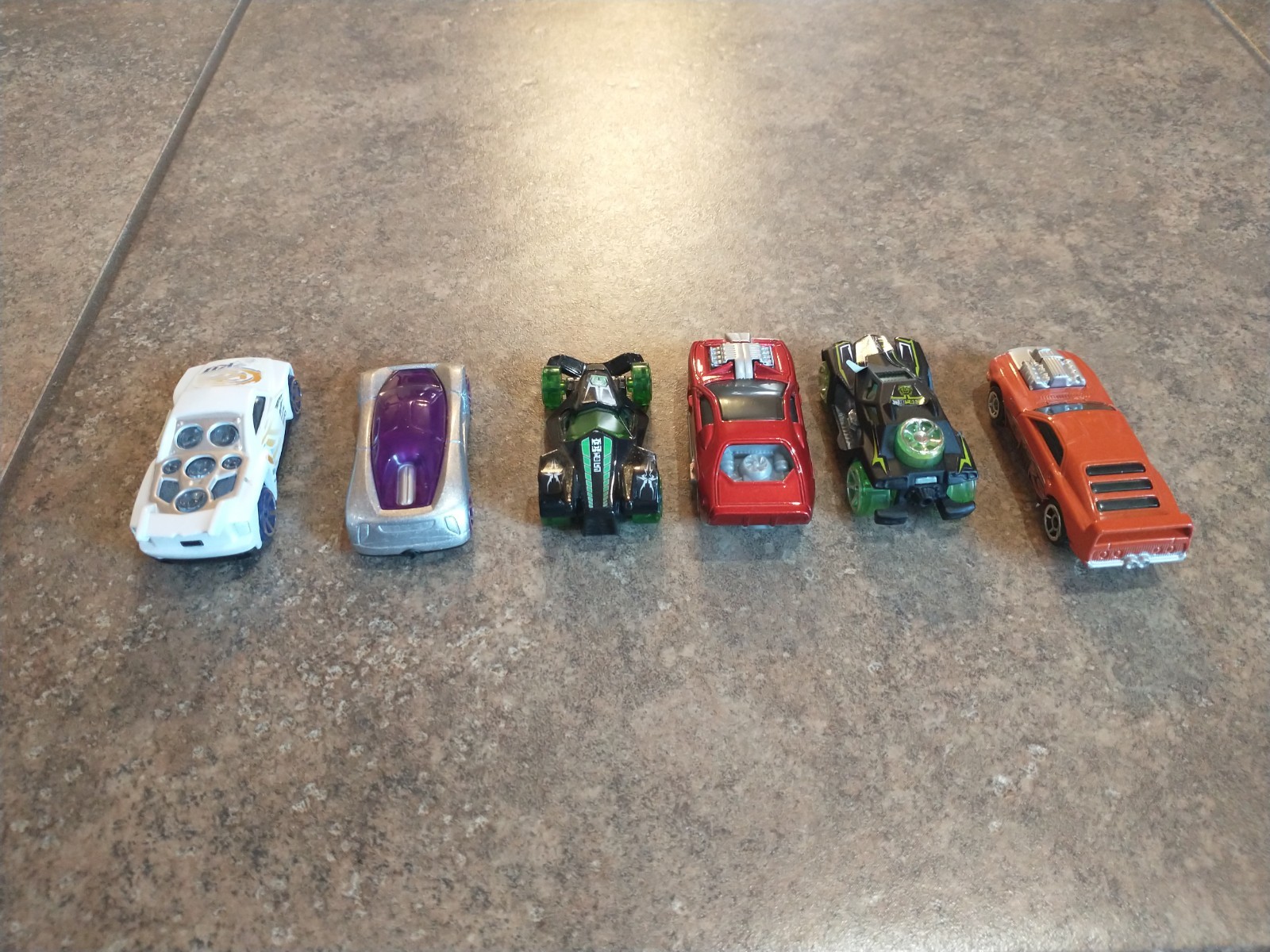 Lot of 6 MATTEL 2005 HOT WHEELS Manufactured for McDonald’s Corp 2005