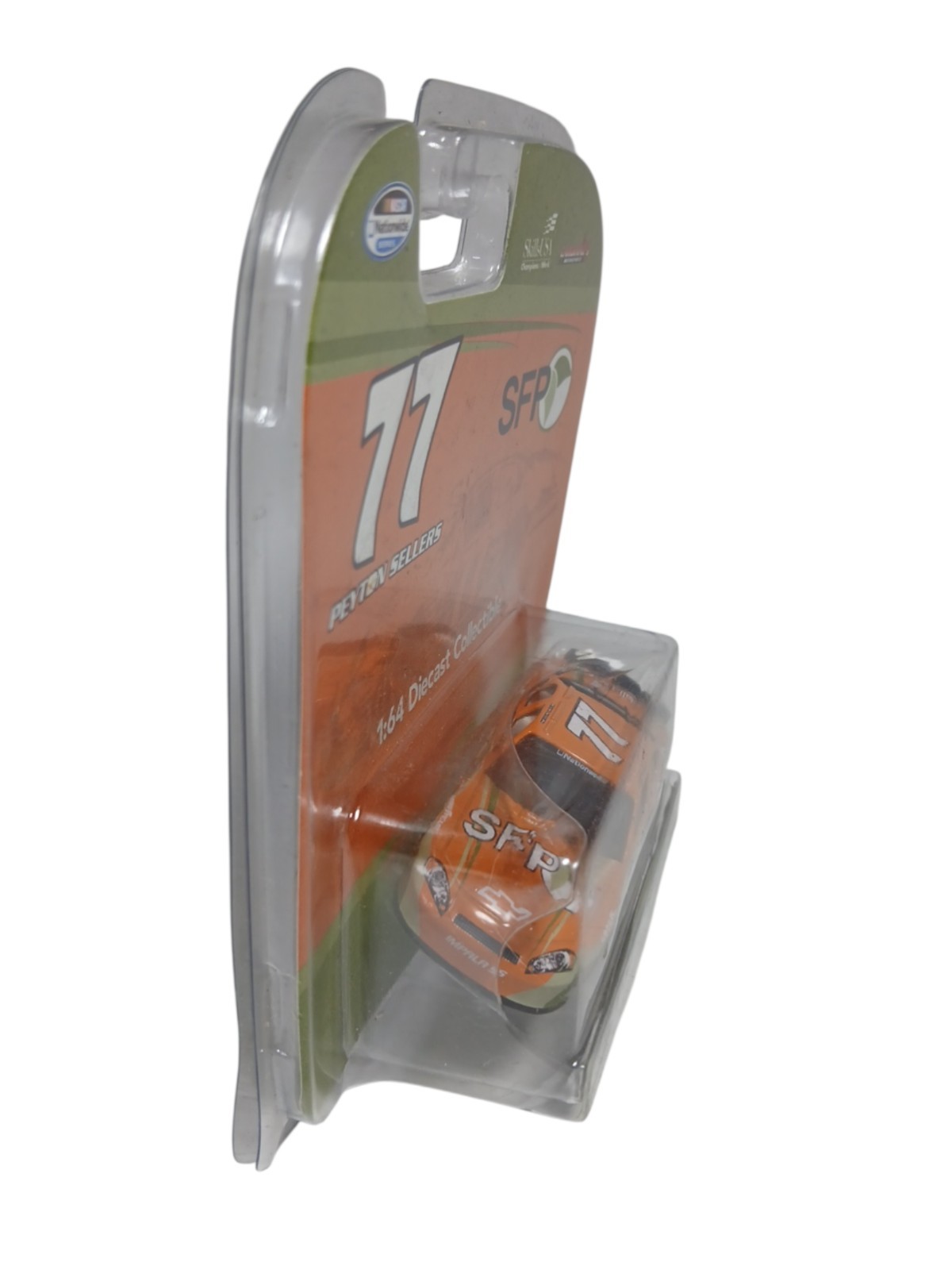 Chevrolet PEYTON SELLERS NASCAR 1:64 #77 SFP Checkered Flag Sports Orange Car