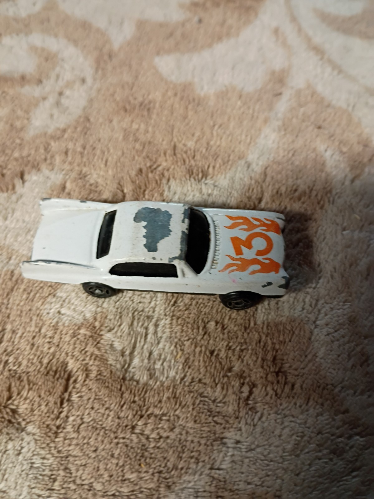 Vintage die cast and plastic car unbranded No 3