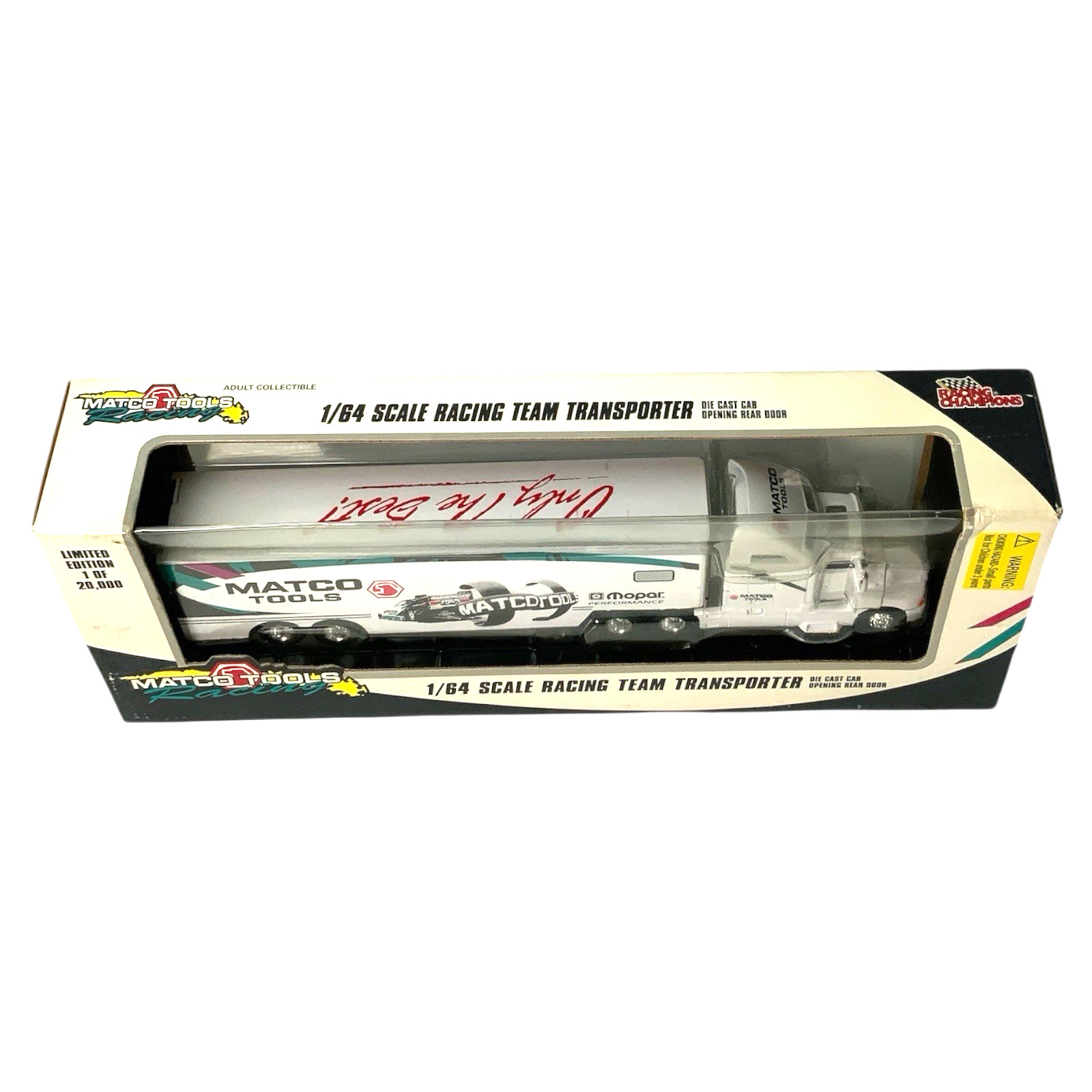 1996 Matco Tools Racing 1:64 Scale Racing Team Transporter