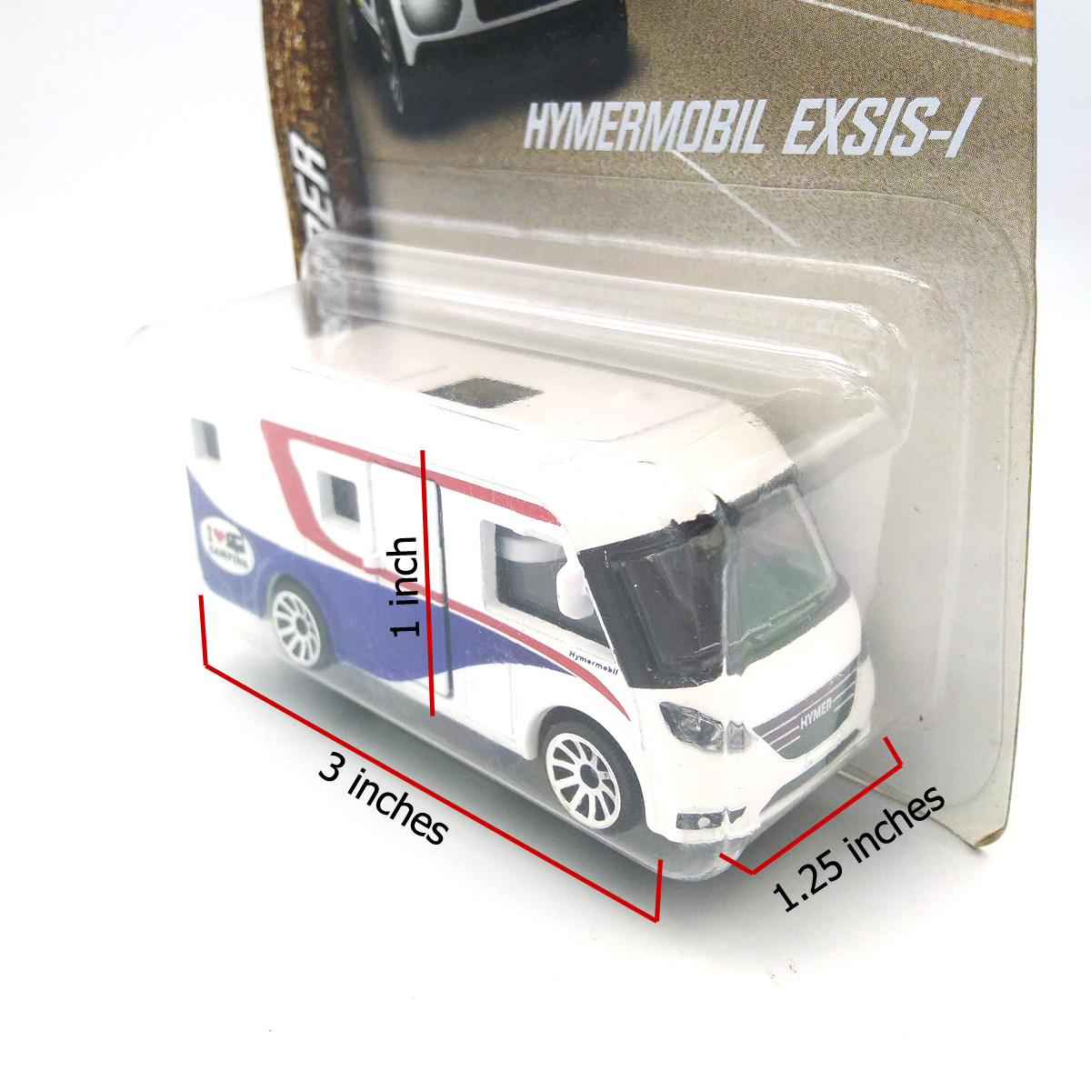 Majorette hymermobil exsis-i car diecast model toys for kids collection