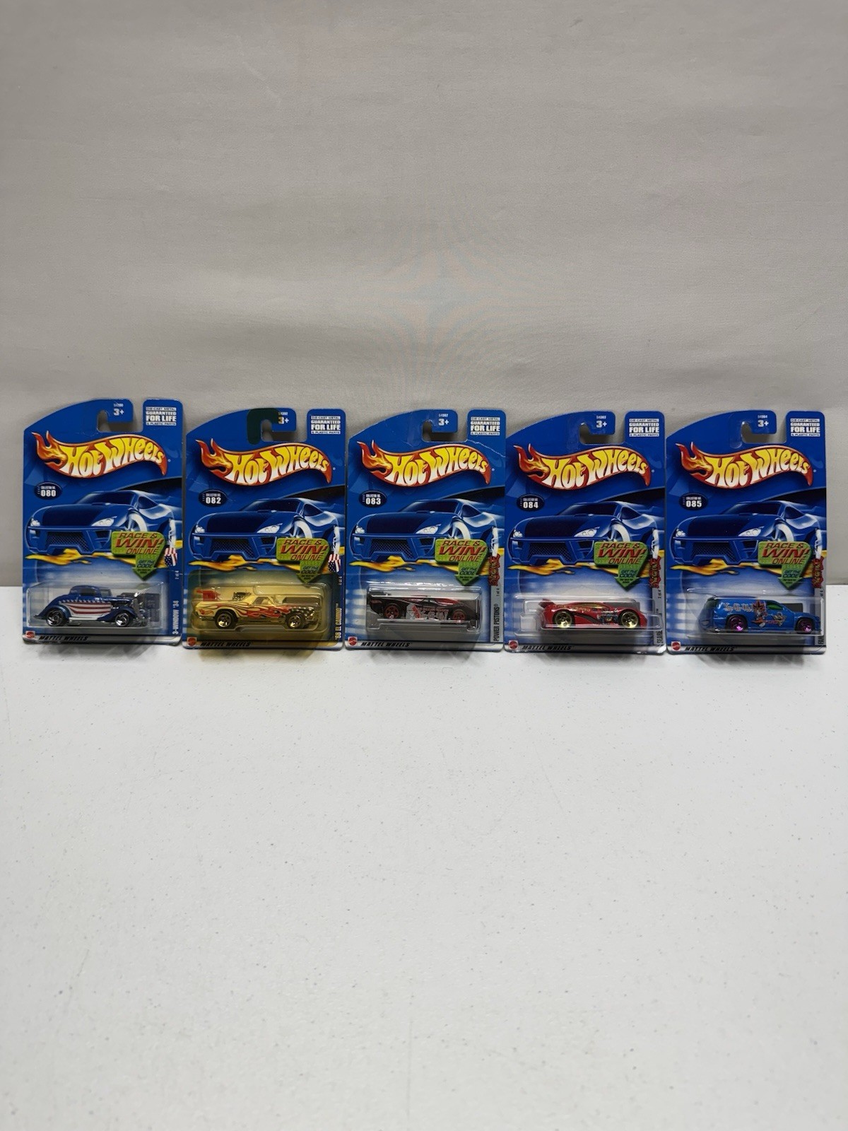 2002 Hot Wheels Die Cast Cars -Various- Vintage Lot Of 9 New In Original Cards