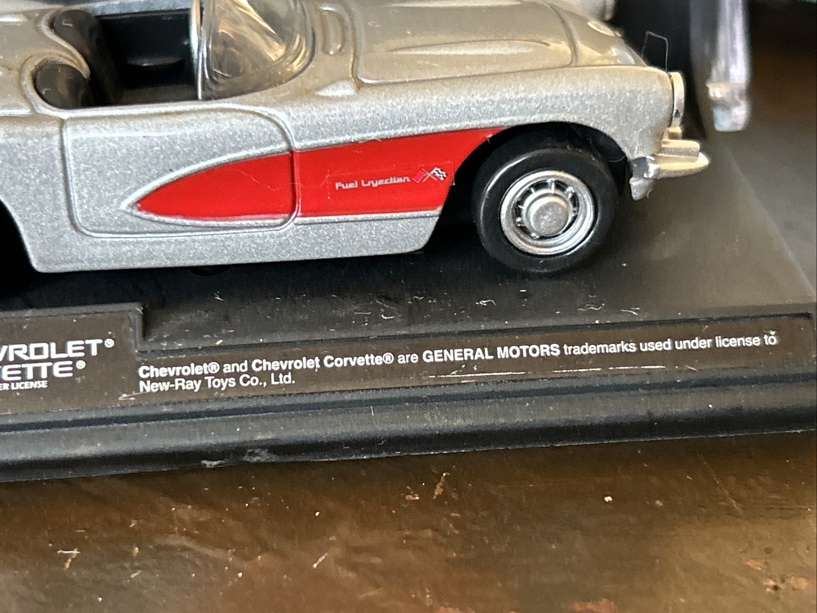 1957 Chevrolet Corvette die-cast model cars (3)