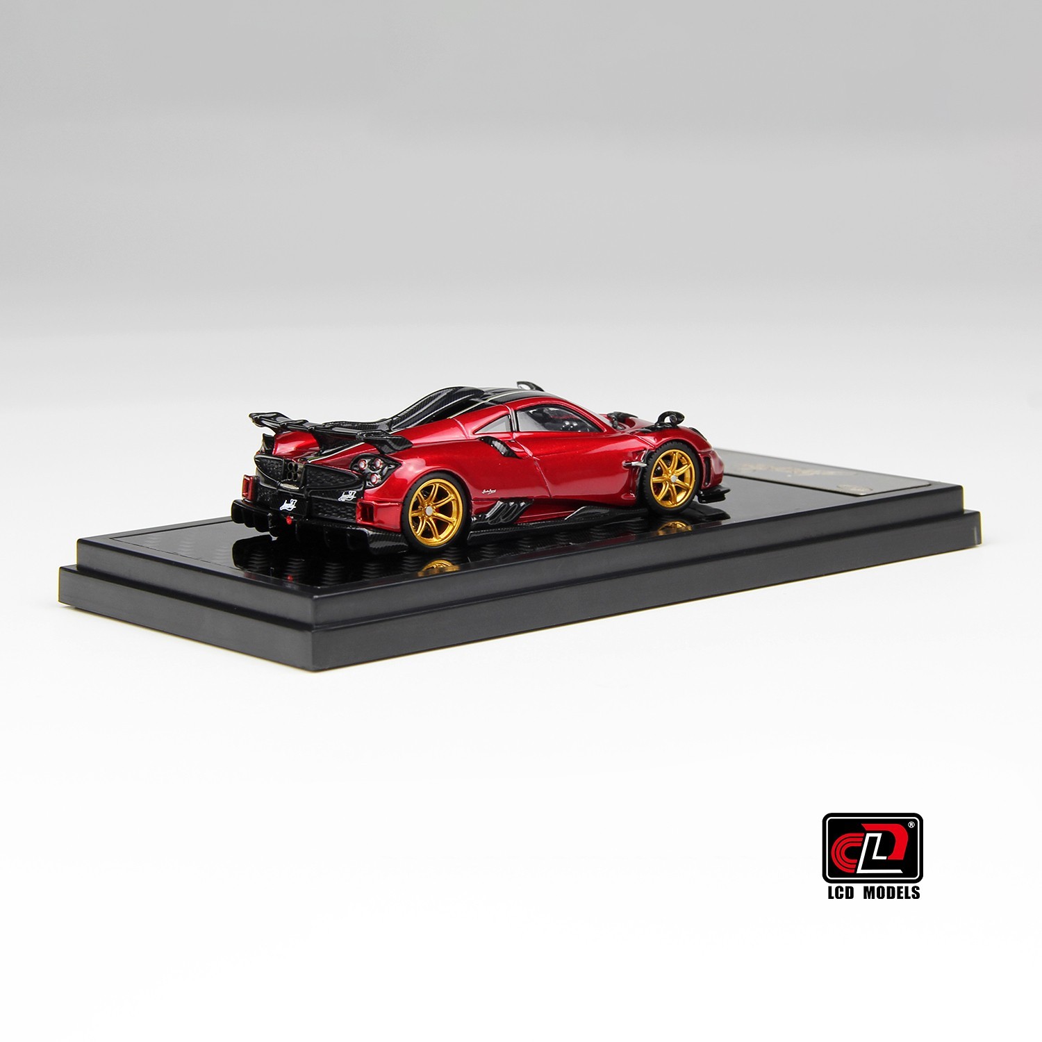 LCD Models 1:64 Pagani Imola Coupe Red – Diecast Model