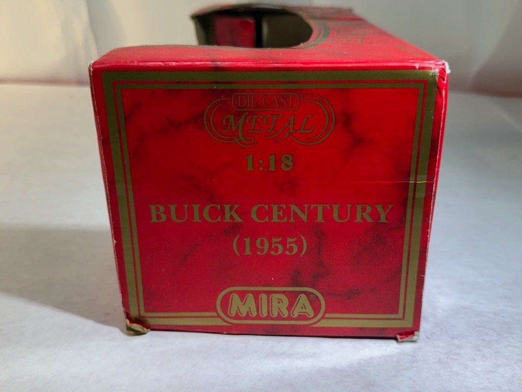 MIRA, Golden Line Collection, 1955 Buick Century Convertible Car, 1:18, NIB