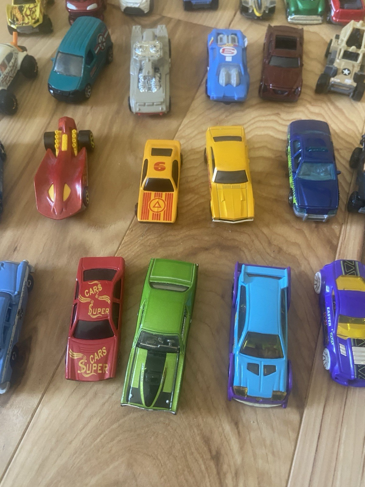 Lot Of 48 Matchbox, Hot Wheel And Other Variety Cars And Trucks