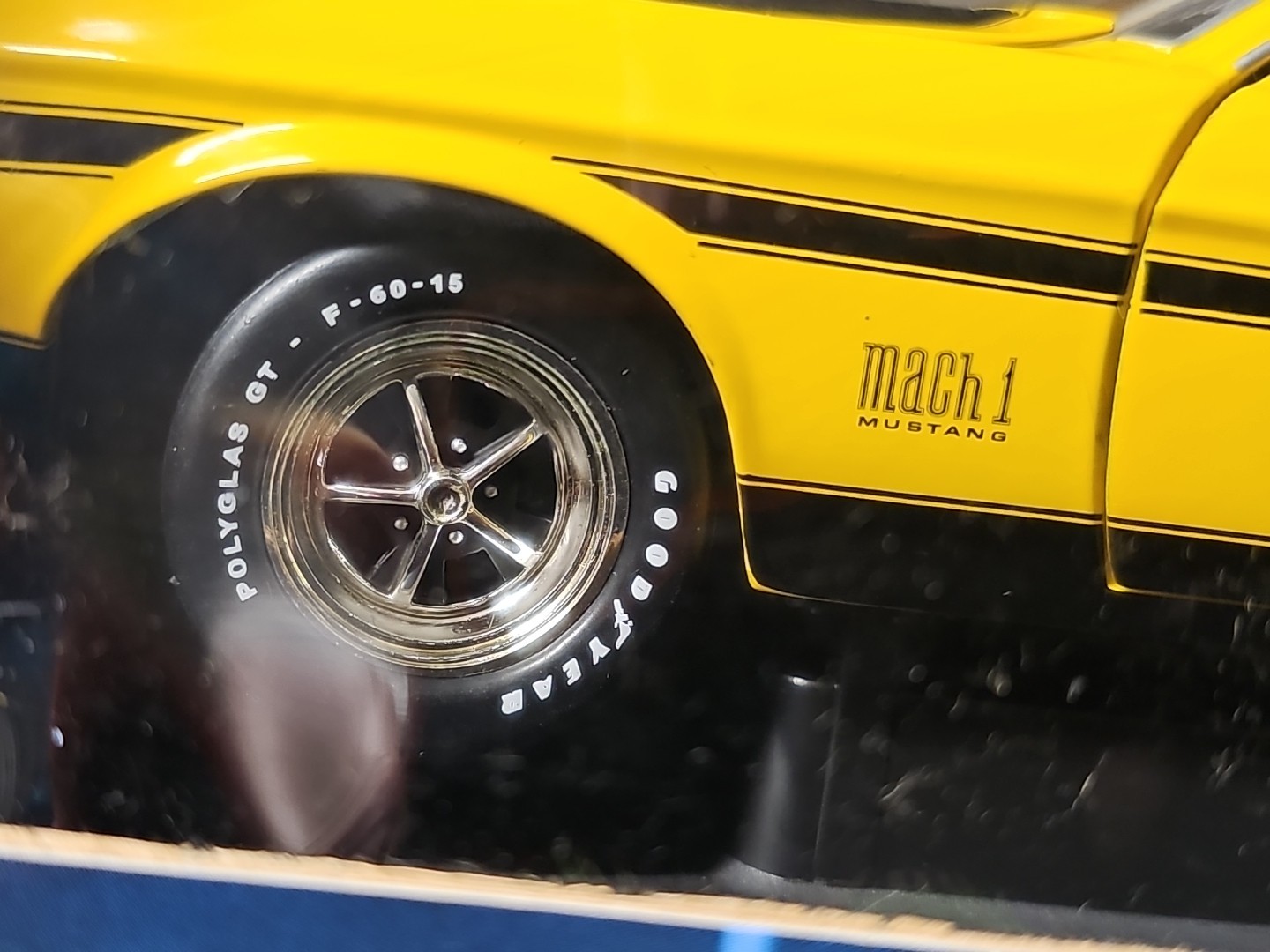 Vntg 2004 Ertl Am. Muscle 1971 Mustang Mach I 429CJ 1:18 40th Ann. Collection
