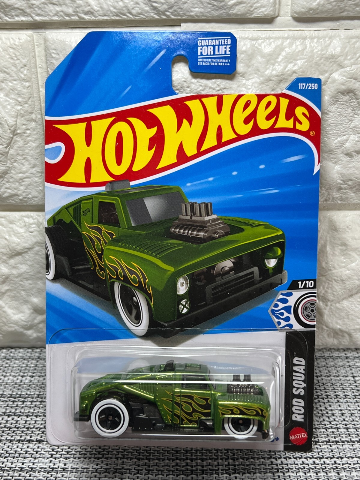 Hot Wheels Rod Squad 1/10 Erikenstein Rod 117/250 Green