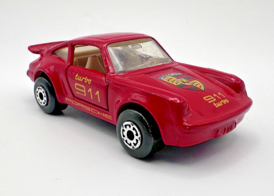 Matchbox Superfast 1978 Porsche Turbo 911 Lesney Shiny Red 2.75” Diecast P-911