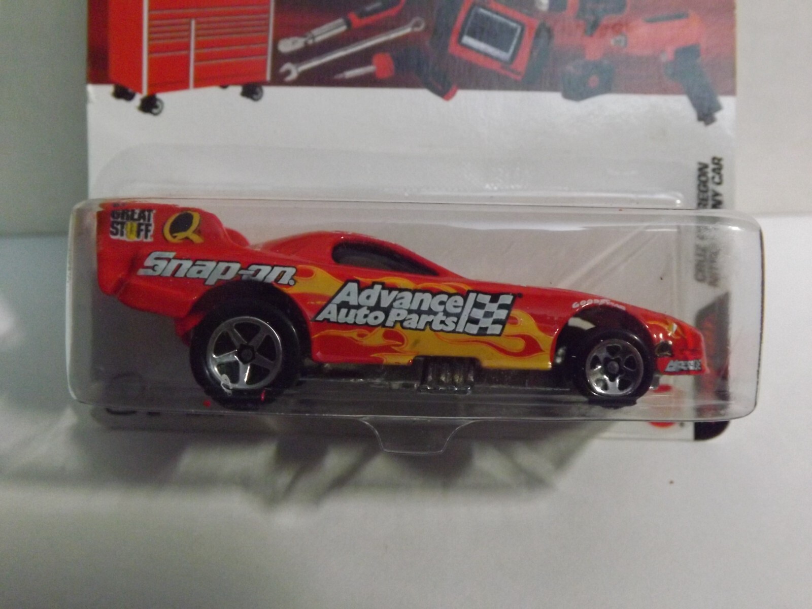 2007 Hotwheels Snap-On Red Cruz Pedregon Nitro Funny Car # 3 Of # 4 1/64 Scale
