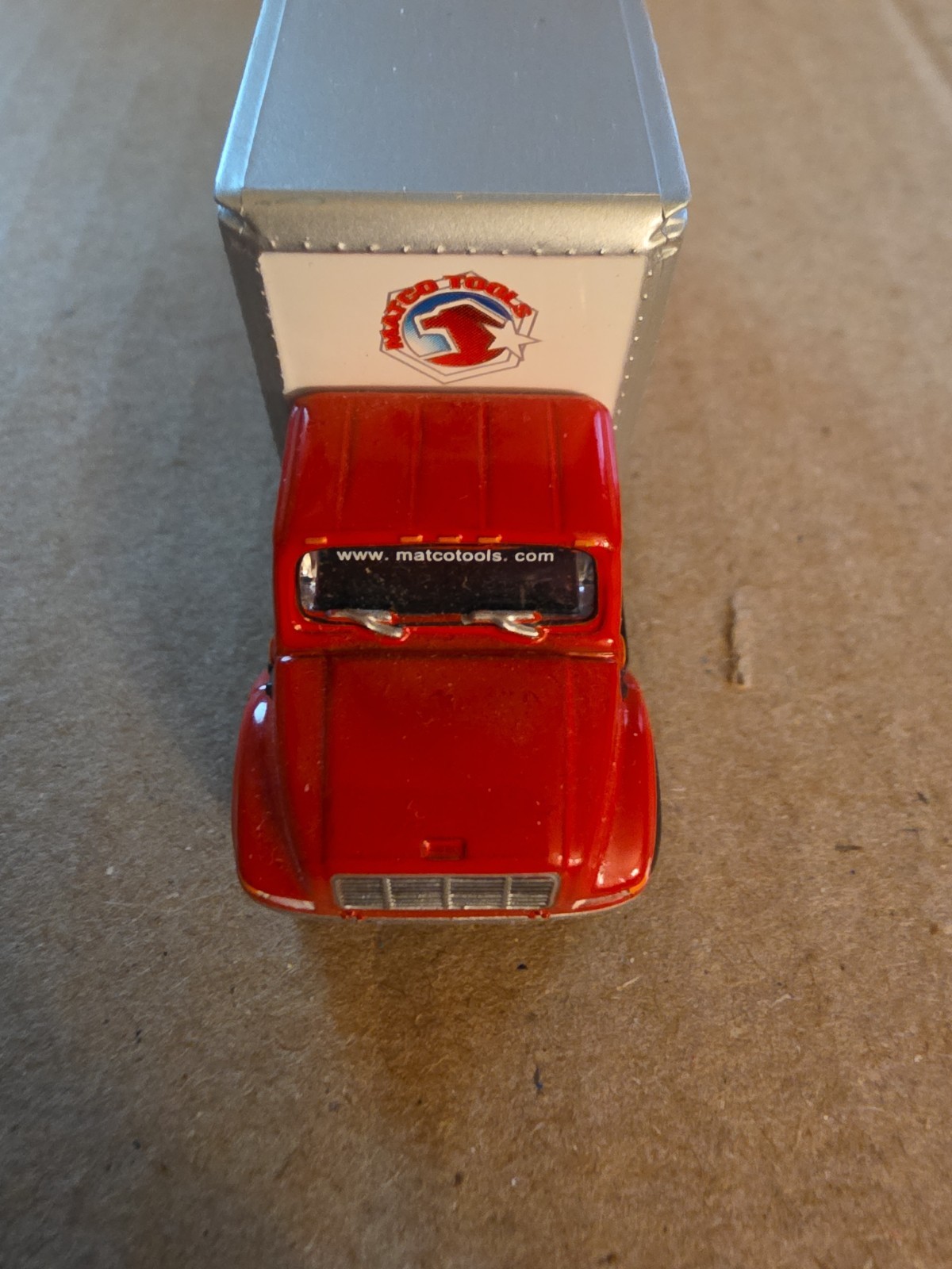 Vintage Johnny Lightning Matco Tools 1999 International Cargo Truck
