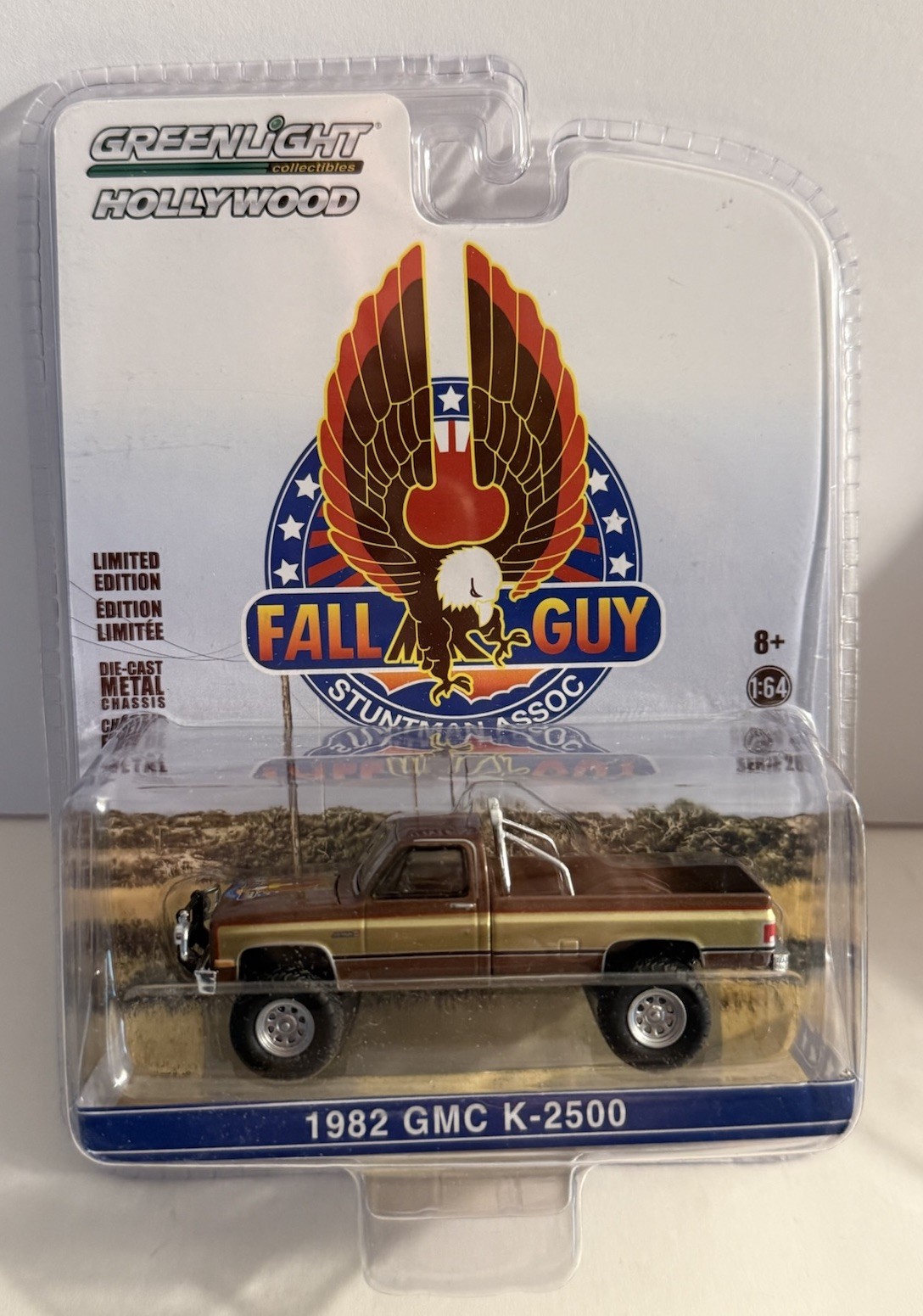 Greenlight Hollywood Series 26 Fall Guy 1982 GMC K-2500 CLEAN Pickup Truck NISP