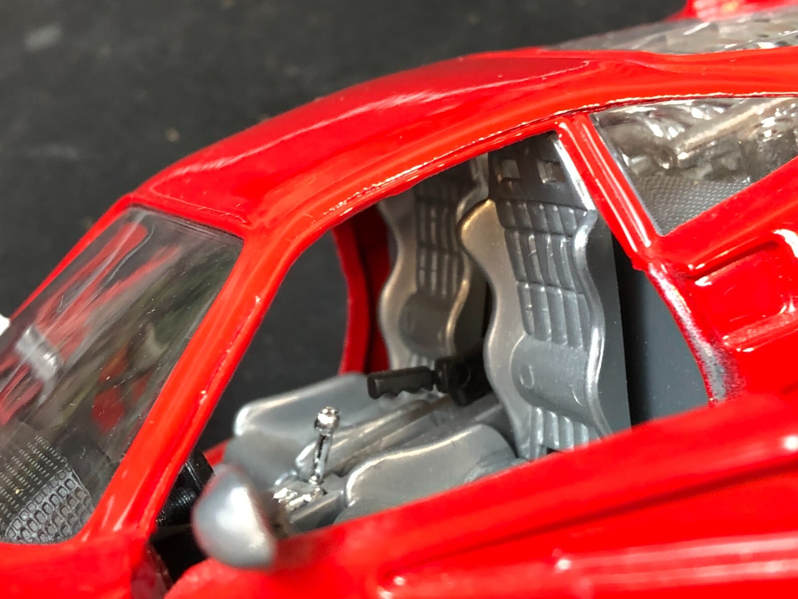 SUNNY SIDE SS7704 1:24 Diecast Model RED 1987 FERRARI F40 Opening Doors NO BOX