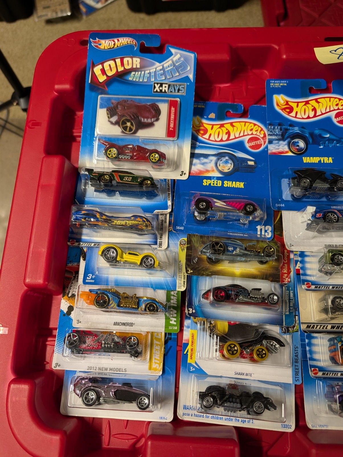 Matchbox And Hotwheels Lot #8 Hot Wheels Clearance Variety Metal 1:64 Blue card