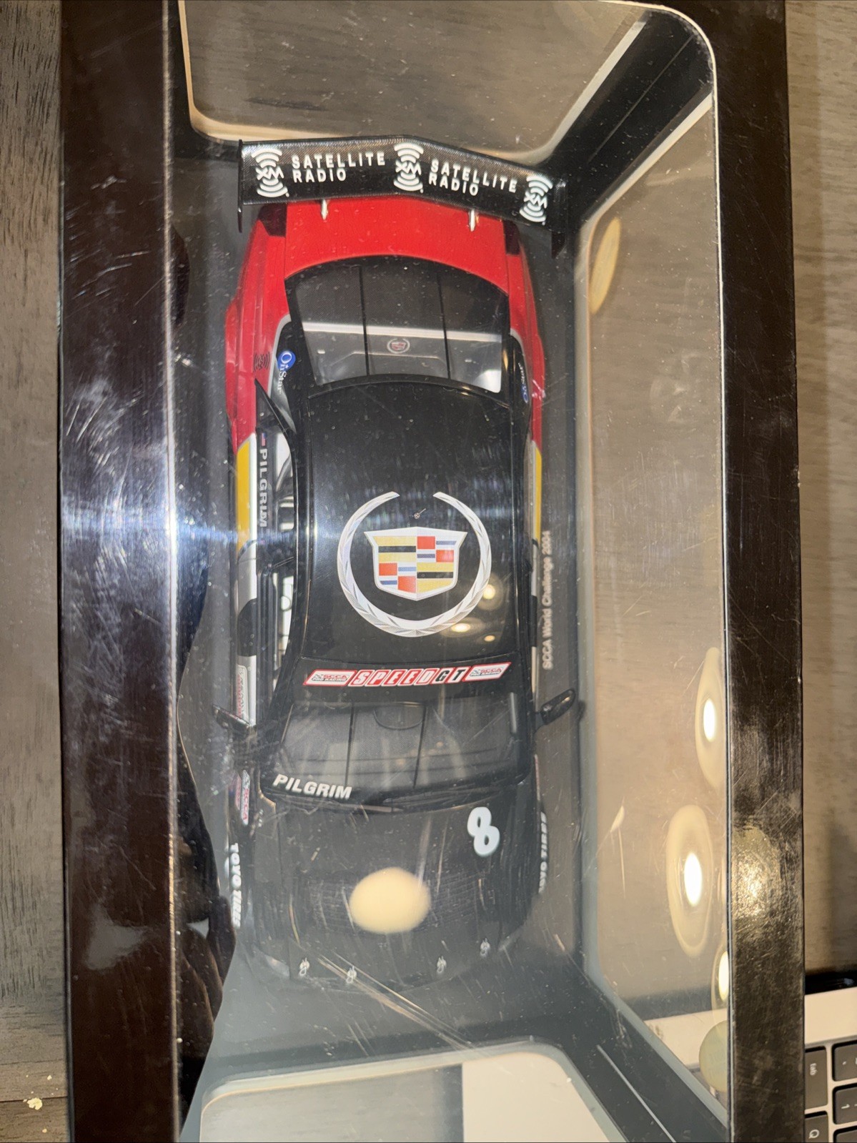 1/18 AutoArt Cadillac CTS-V SCCA World Challenge 2004 #8 Pilgrim BEAUTIFUL CAR