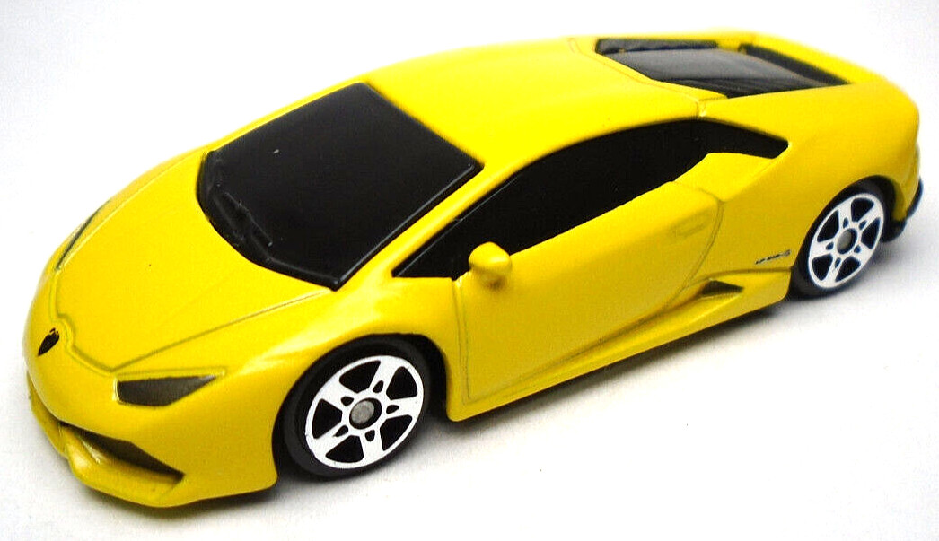 MAISTO LAMBORGHINI HURACAN LP 610-4 YELLOW 1:64 DIECAST 3″ CAR