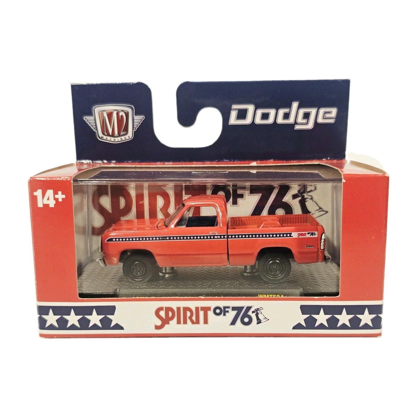 M2 Machines 1976 Dodge D100 Spirit of 76 Truck Wheel Error