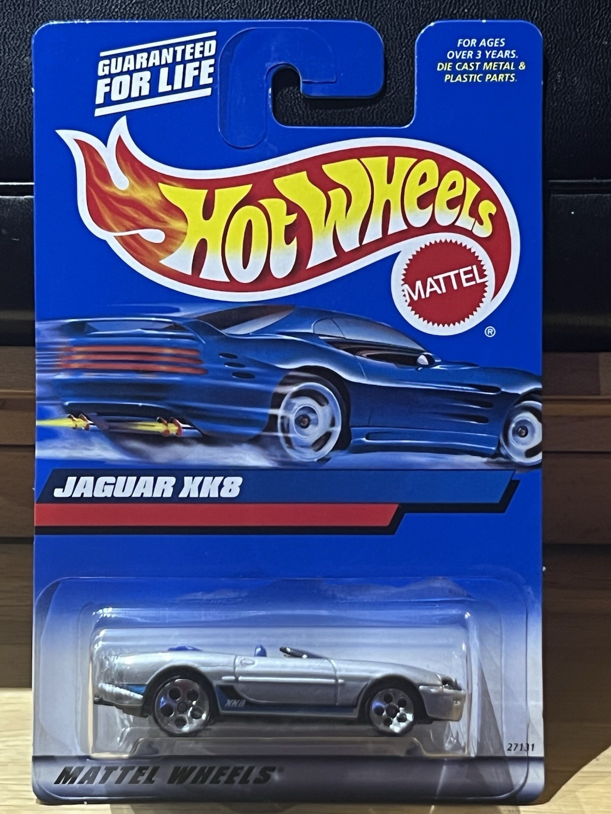 Hot Wheels Jaguar XK8 #165 HW ’00 Series Silver VHTF!