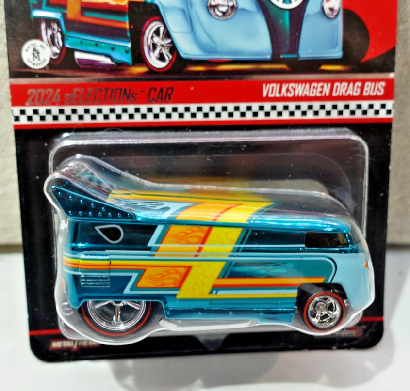 Hot Wheels RLC 2024 Selections Volkswagen Drag Bus 1/64