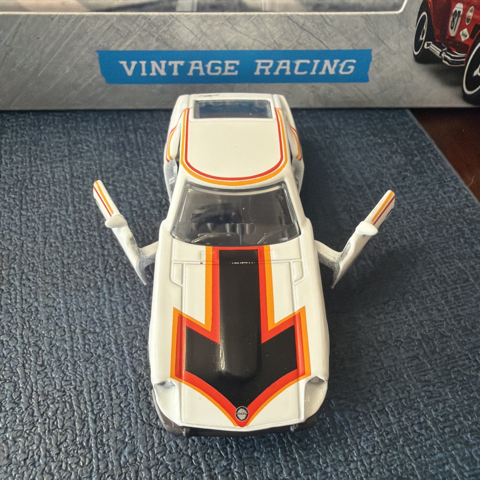 majorette VINTAGE RACING Exclusive DATSUN 260Z ➽ white;49;opening doors;☆loose