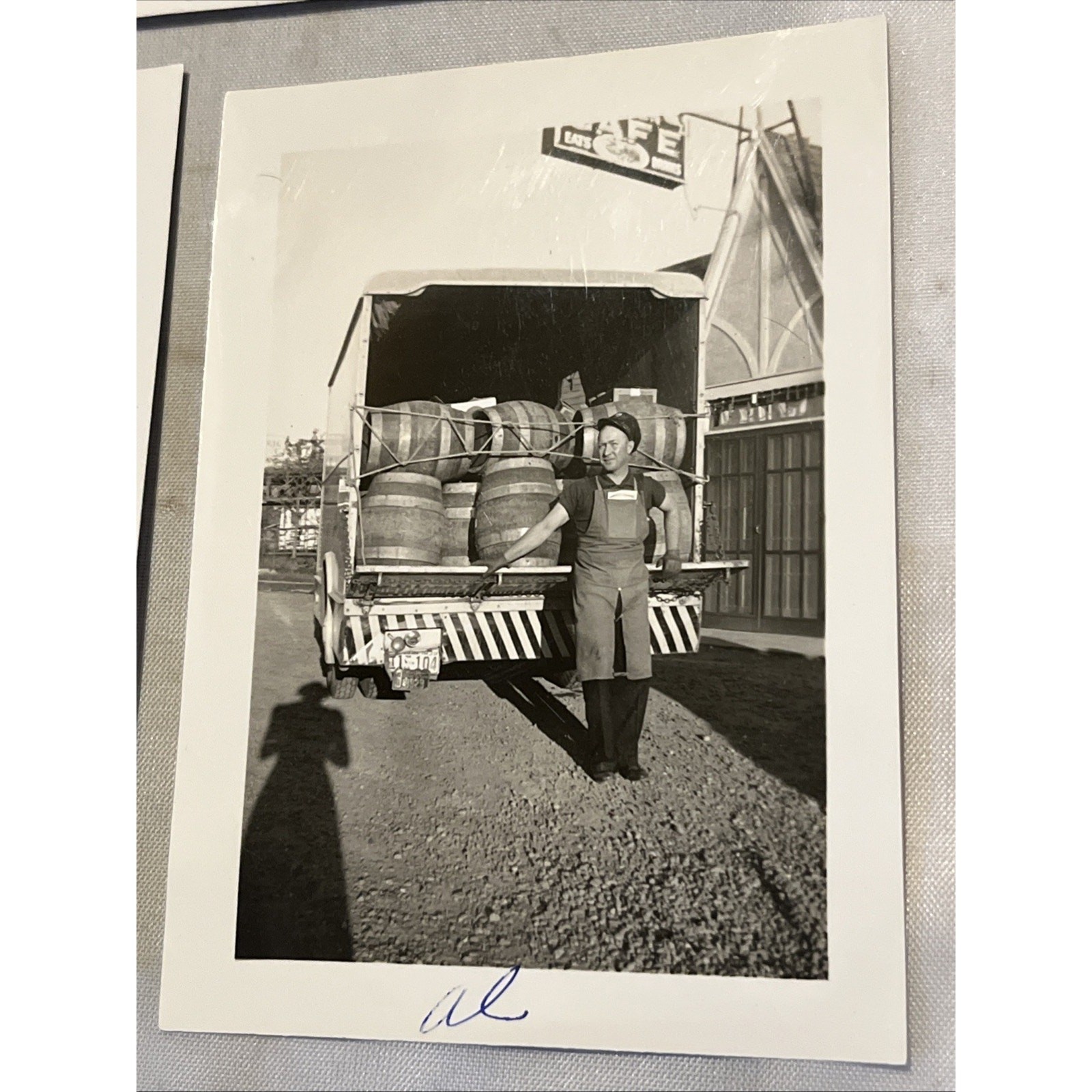 Lot of C1950 Delivery Drivers and Commercial Trucks