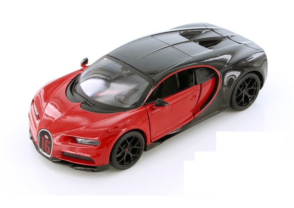 Maisto Bugatti Chiron 1:24 Diecast Model Toy Car 34514 RED New without Box