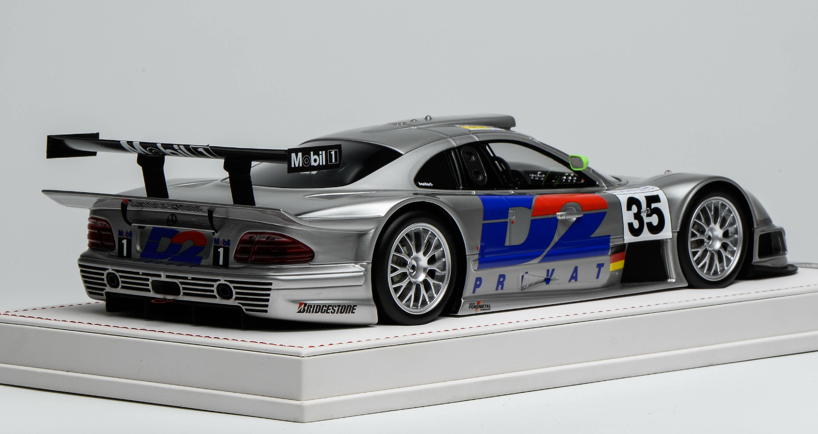 1/18 IVY Models Mercedes CLK GTR 1998 24 Hours of Le Mans car #35 AB621