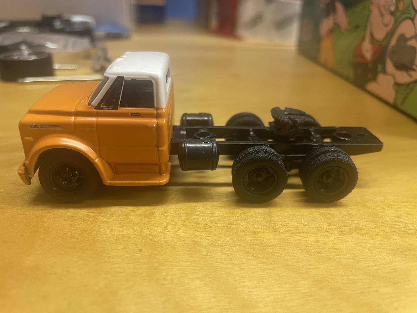 1970 Chevrolet C60 Dual Axle Dually Semi Truck 1/64 Loose