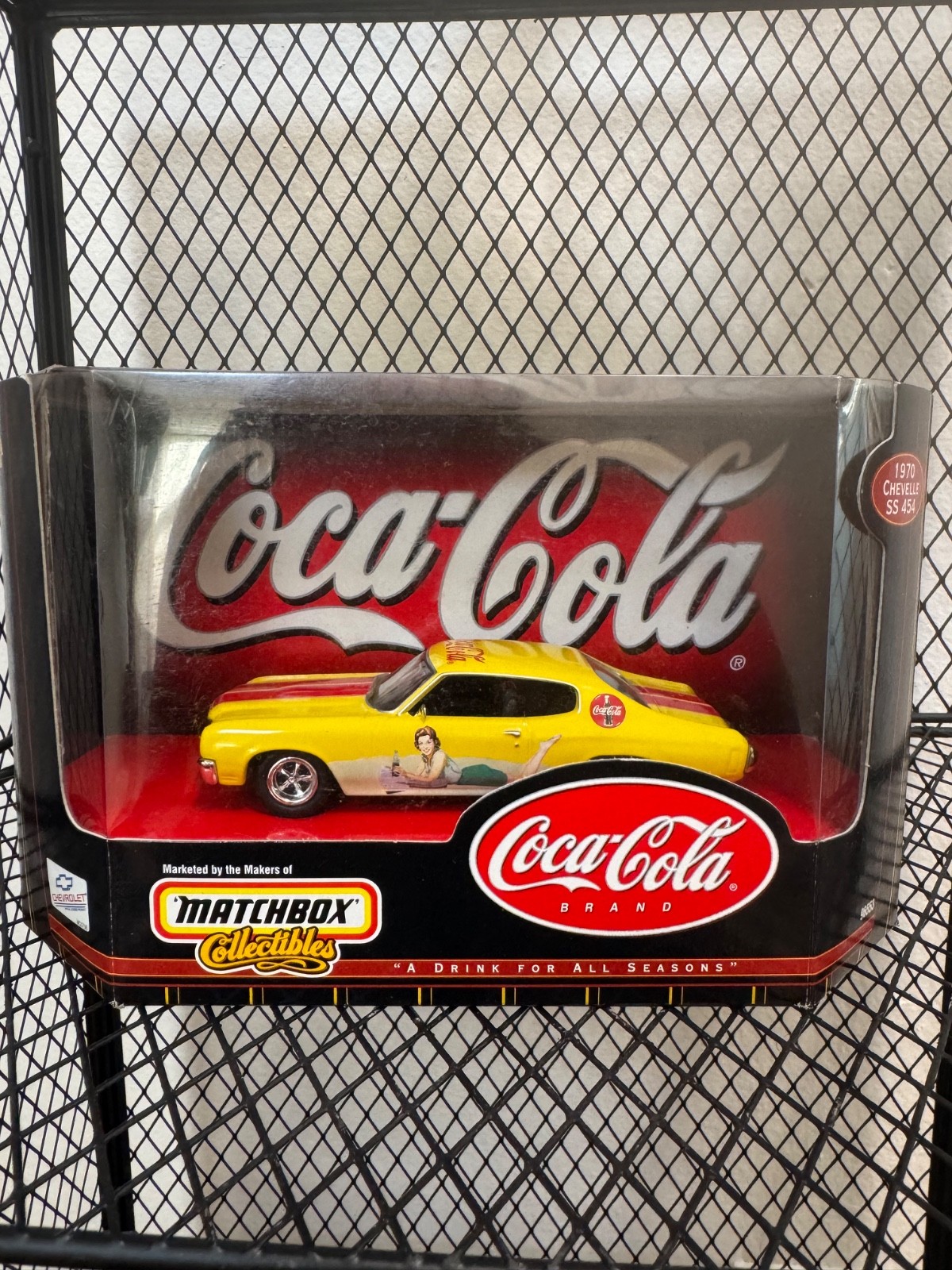 1970 Coca’Cola Chevelle SS 454 MatchBox Collectibles 1/43 Scale Die-Cast