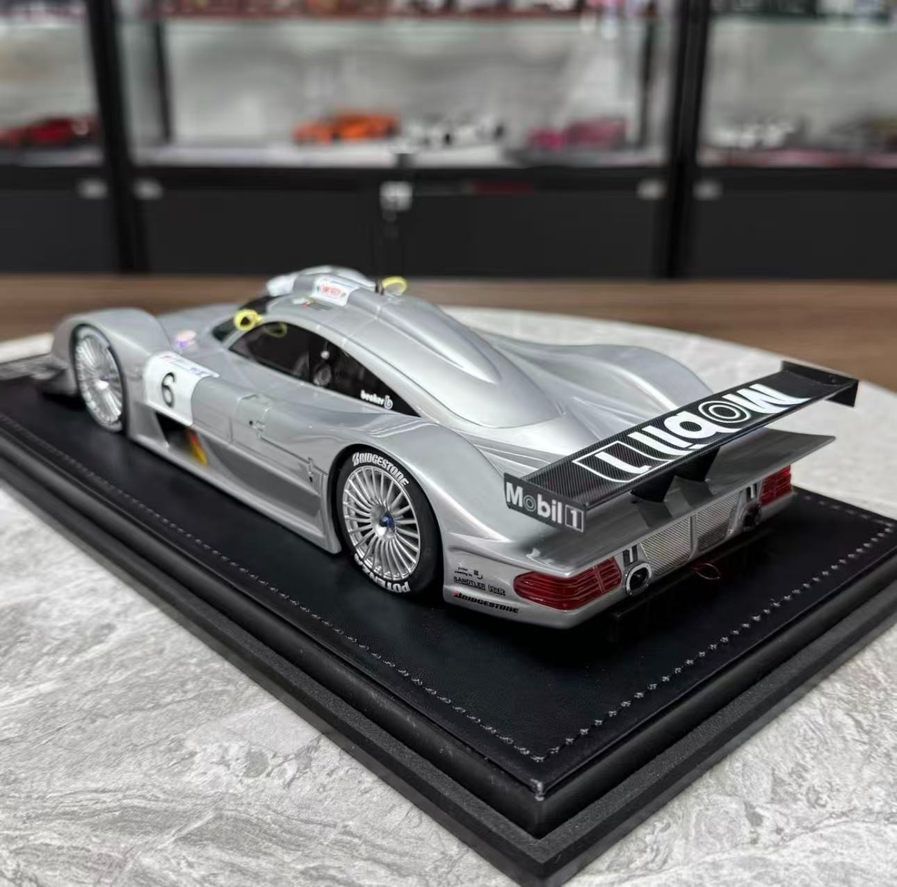 *SUPER RARE* Ivy Models 1/18 Mercedes Benz CLR 1999 24 Hours of LeMans #6