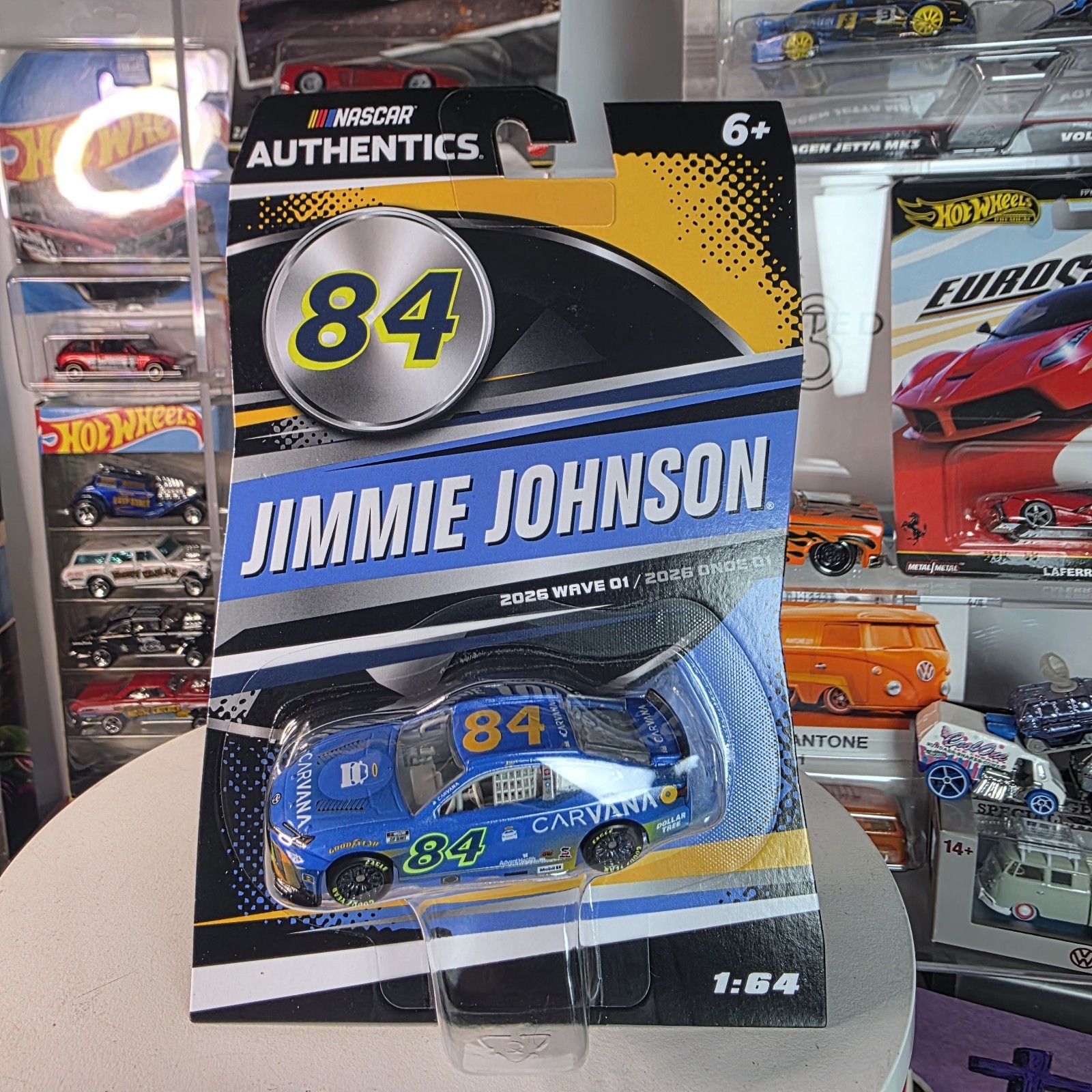 NASCAR Authentics Jimmie Johnson #84 2026 Wave 01 Die-Cast Car 1/64