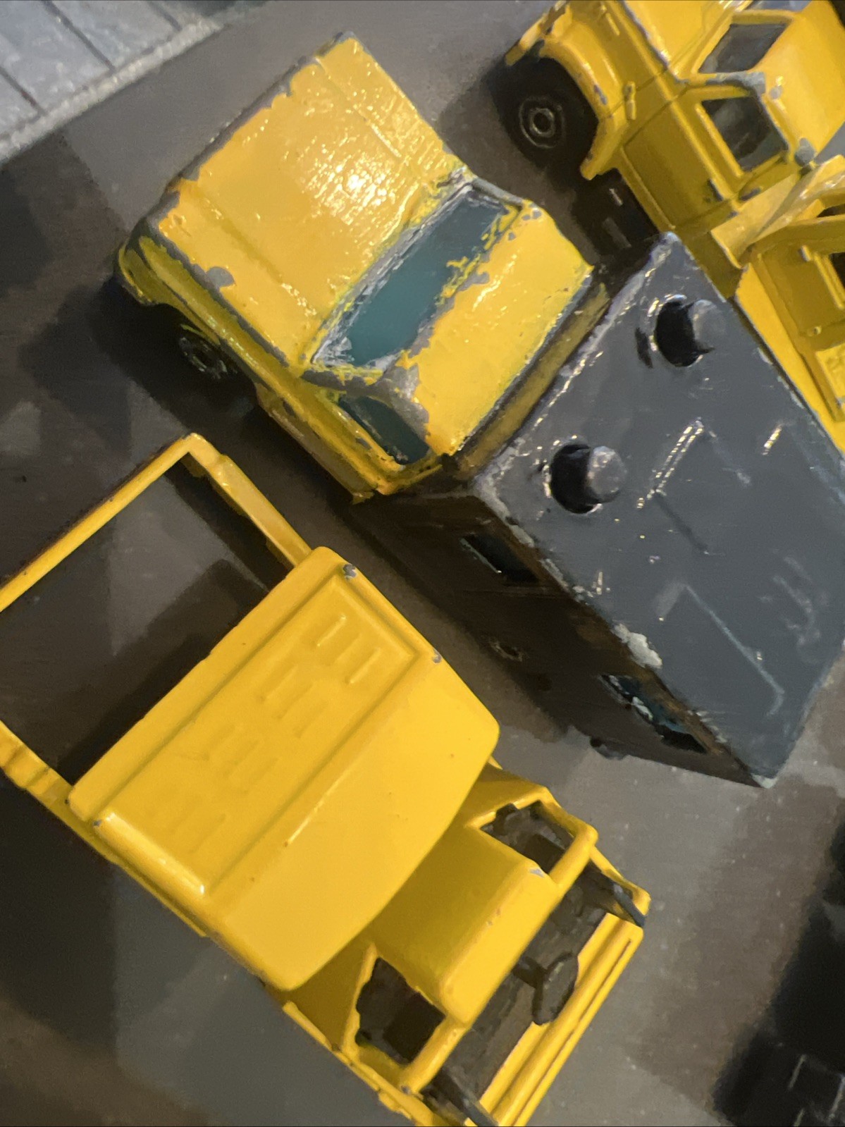 Lot Of Construction Diecast & Plastic Mixed Brands And Models See Description