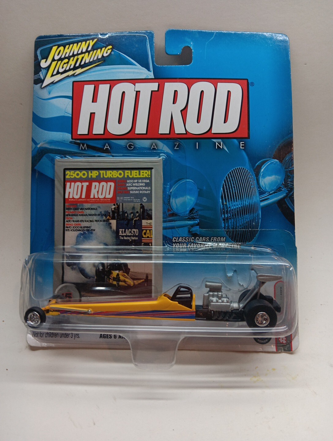 TOP FUEL DRAGSTER 2004 JOHNNY LIGHTNING HOT ROD MAGAZINE 1:64 DIE-CAST