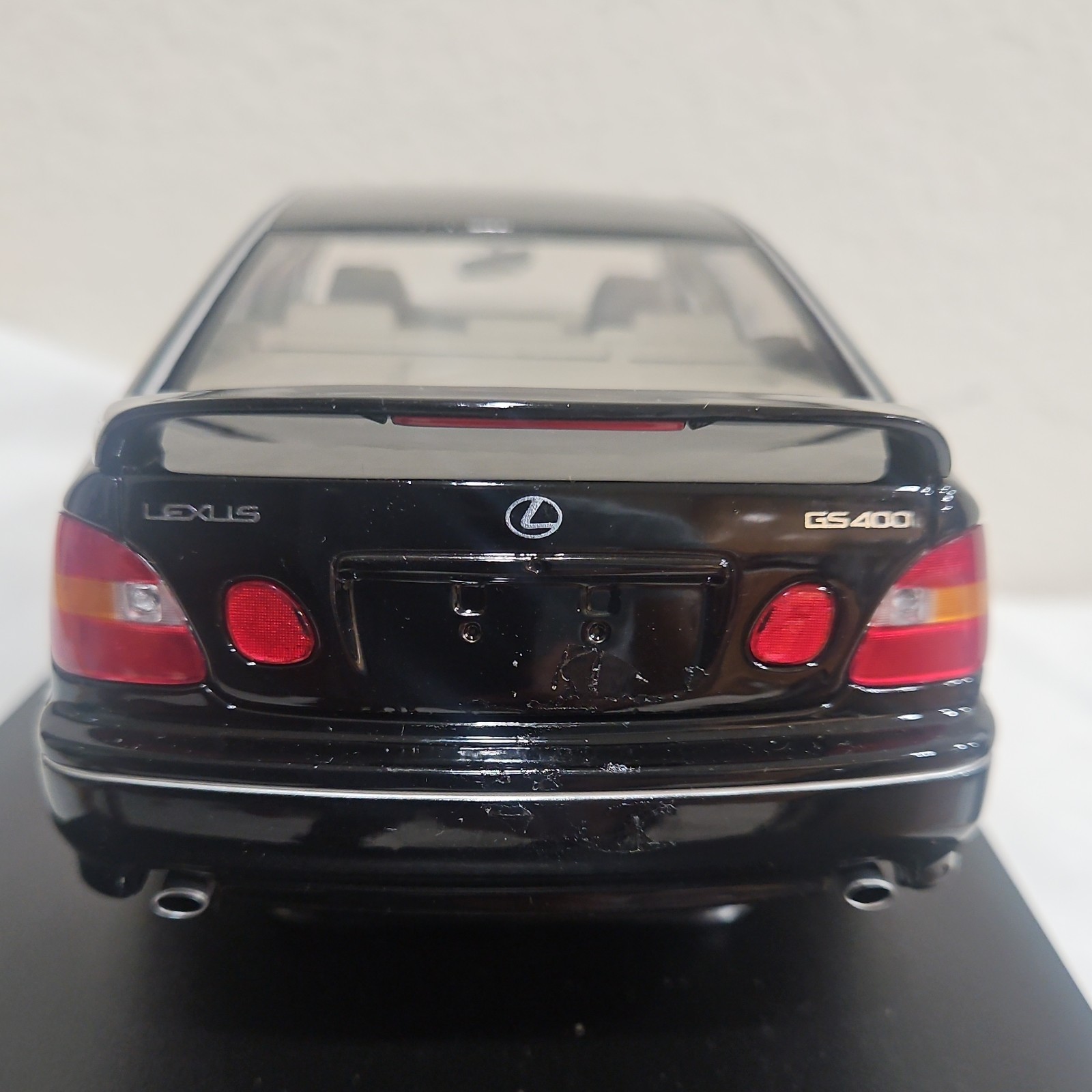 AUTOart Lexus 1:18 GS 400 2000 Diecast Model Car Black Opening Doors